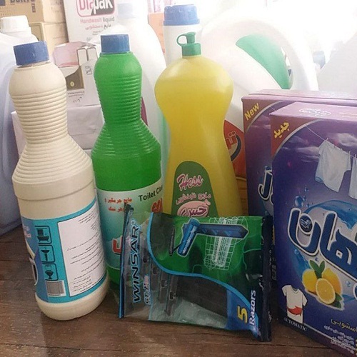 فروش مواد شوینده